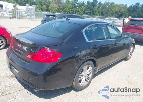 2012 Infiniti G37 Journey z USA, uszkodzony, nr VIN JN1CV6AP3CM930147
